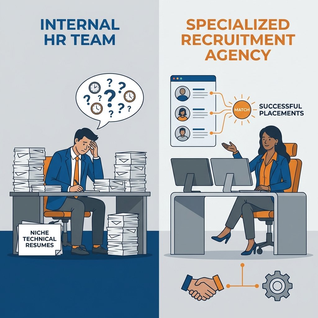 Why Your Internal HR Team is Struggling to Fill Niche Roles