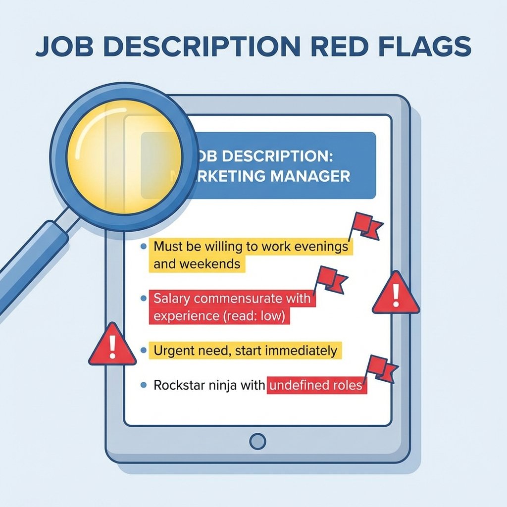 How to Spot Red Flags in a Job Description